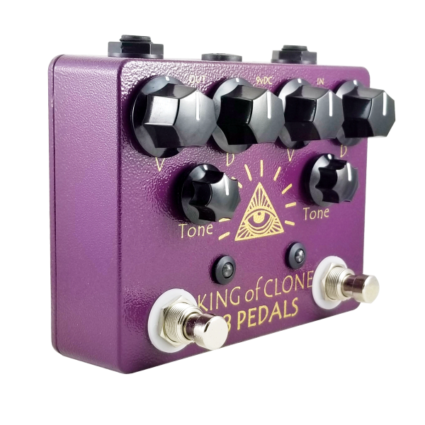 68 Pedals King of Clone Dual Overdrive Pedal